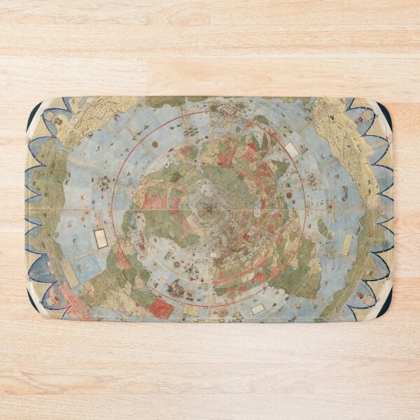 Item preview, Largest Early World Map - Monte's 10 ft. Planisphere of 1587 designed and sold by isopsephism.