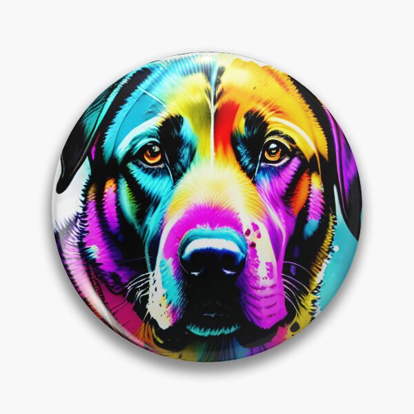 Item preview, Labrador, watercolor splash, Puppy, Watercolor, colorful, paint splashes, carne griffiths style designed and sold by jillcrawford.