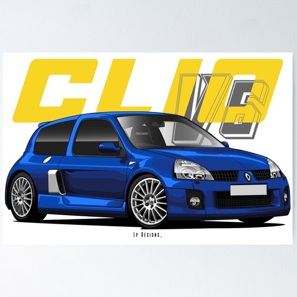 Clio V6 Poster by lpdesigns1
