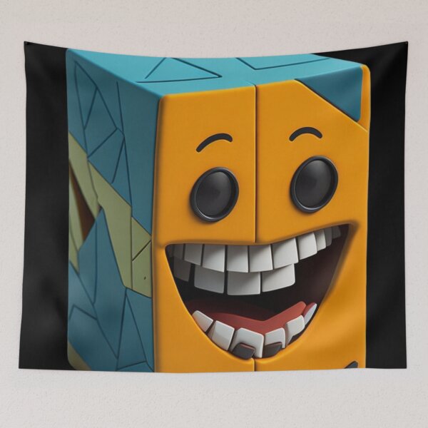 Item preview, Enchanting Art: Exploring Smiling Cubism designed and sold by CreativoLoco.