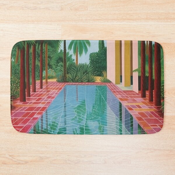 Item preview, Poolside Hockney Poster designed and sold by chaseamanda.