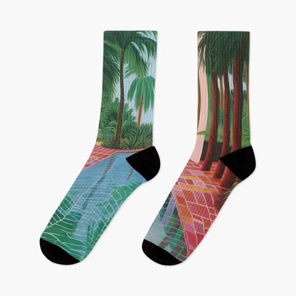 Item preview, Poolside Hockney Poster designed and sold by chaseamanda.