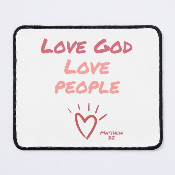 Item preview, Love God, Love People designed and sold by Miles-and-Daisy.