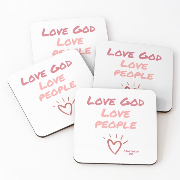 Item preview, Love God, Love People designed and sold by Miles-and-Daisy.