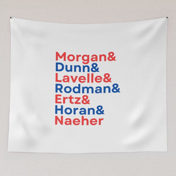 Item preview, USWNT Women's World Cup 2023 Roster (red and blue) designed and sold by tomorrowishere.