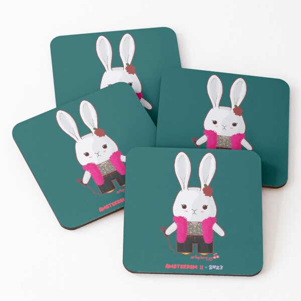 Item preview, Bunny on tour_ Amsterdam II. 2023. designed and sold by gregoriohar.