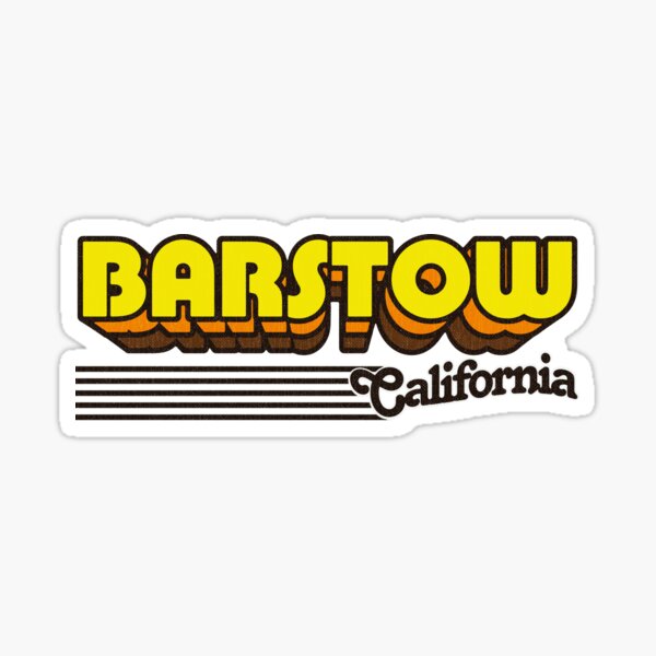 Item preview, Barstow, California | Retro Stripes designed and sold by retroready.
