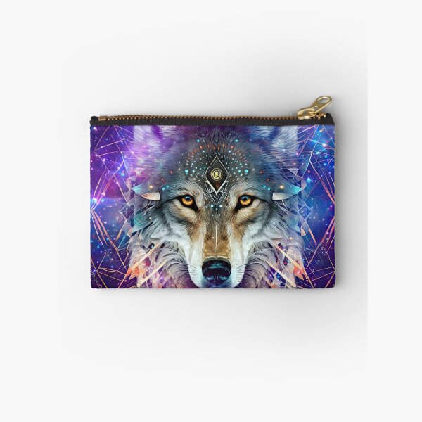 Item preview, New Age Cosmic Spirit Wolf designed and sold by Cameron Gray.