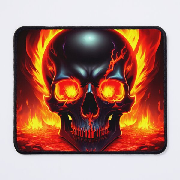 Item preview, fire skull 2 designed and sold by Artcolage87.