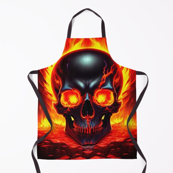 Item preview, fire skull 2 designed and sold by Artcolage87.