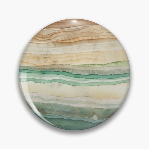 Item preview, green watercolor stripe  designed and sold by alwaysgrounded.