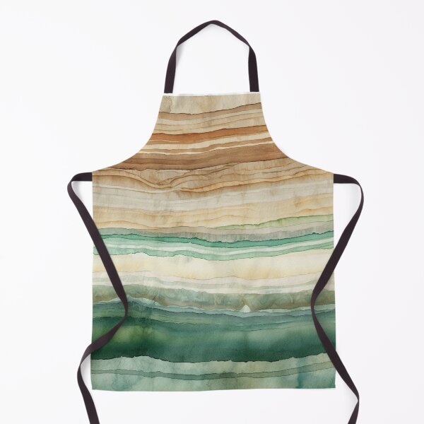 Item preview, green watercolor stripe  designed and sold by alwaysgrounded.