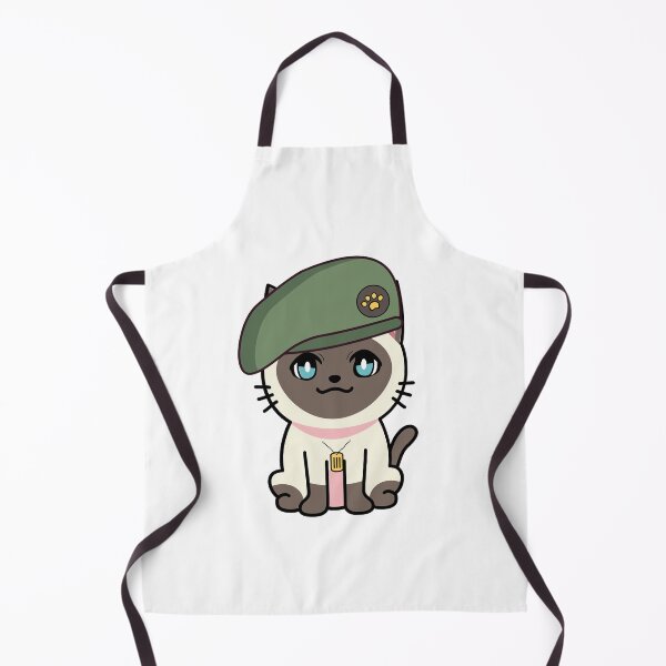 Item preview, Cute Siamese cat green beret designed and sold by Pet Station.