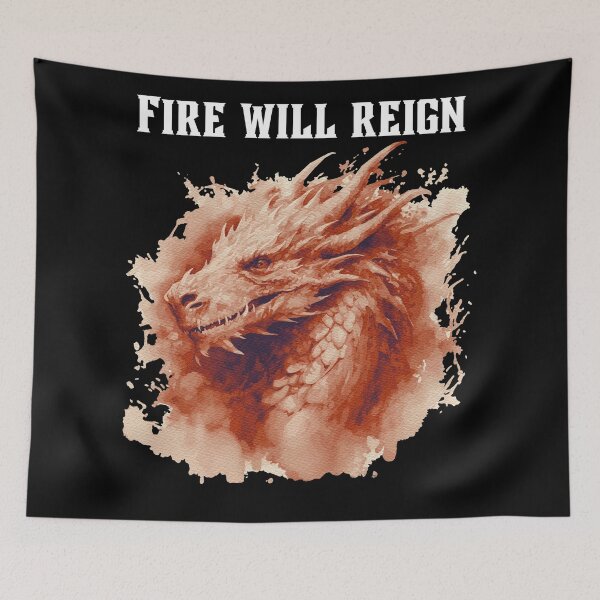 Item preview, Fire will Reign Dragon Design  designed and sold by Harsh  Katariya.