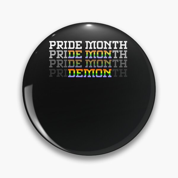 Item preview, Pride Month Demon designed and sold by MegaMcquown.