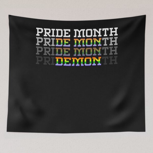 Artikelvorschau, Pride Month Dämon entworfen und verkauft von MegaMcquown.