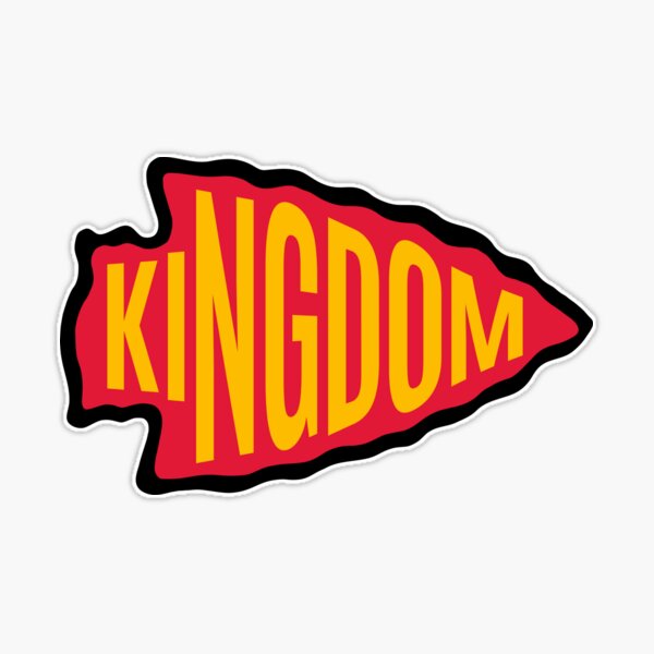 Red Kingdom Arrowhead Sticker for Sale by alexiahope6867