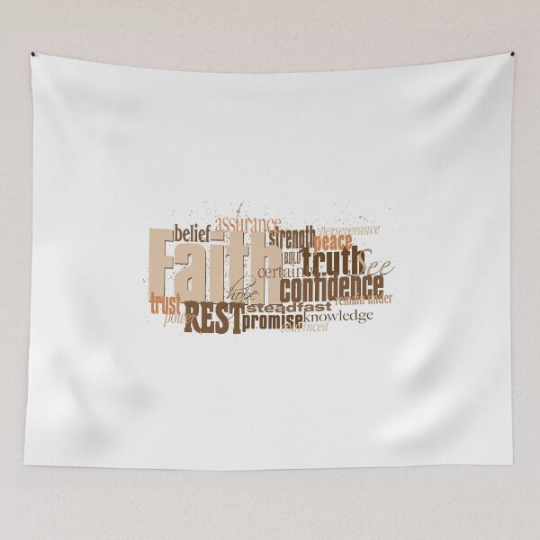 Item preview, Faith, Truth, Confidence, Rest, Belief, Assurance, Strength, Peace, Perseverance designed and sold by Zklag.