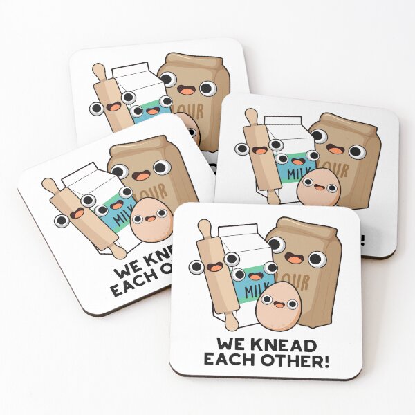 Item preview, We Knead Each Other Funny Baking Puns  designed and sold by punnybone.