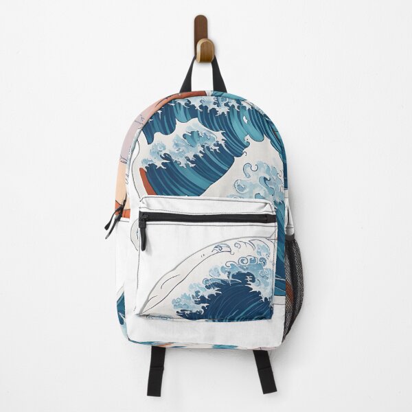 Vista previa del artículo con la obra «Ola y cielo, maremoto, estilo japonés», diseñado y vendido por KiraChie.
