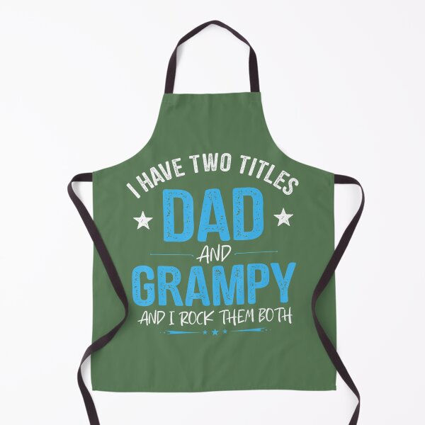 Item preview, I Have Two Titles Dad And Grampy 	 Retro Decor Grandpa 	 	 designed and sold by feocpgjtbj90.