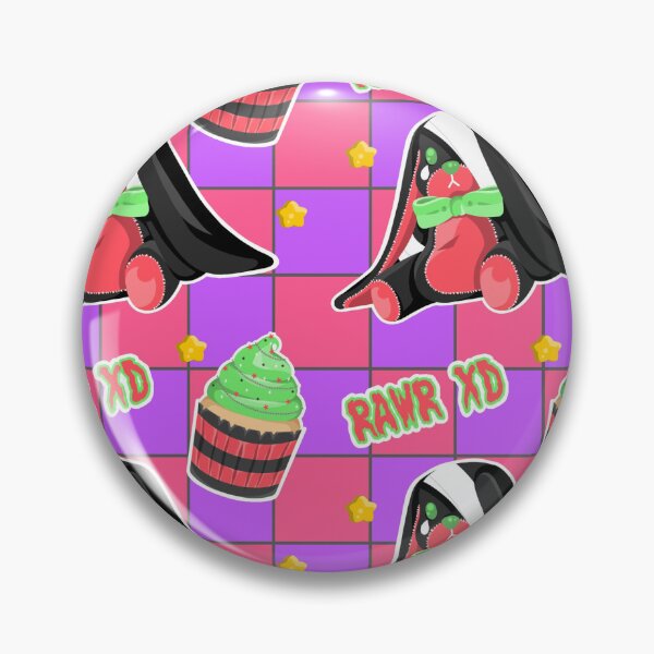 Item preview, Rawr XD in Pink & Purple designed and sold by honeyedcherry.
