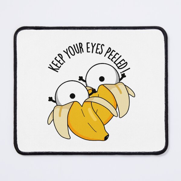 Item preview, Keep Your Eyes Peeled Funny Eyeball Puns   designed and sold by punnybone.