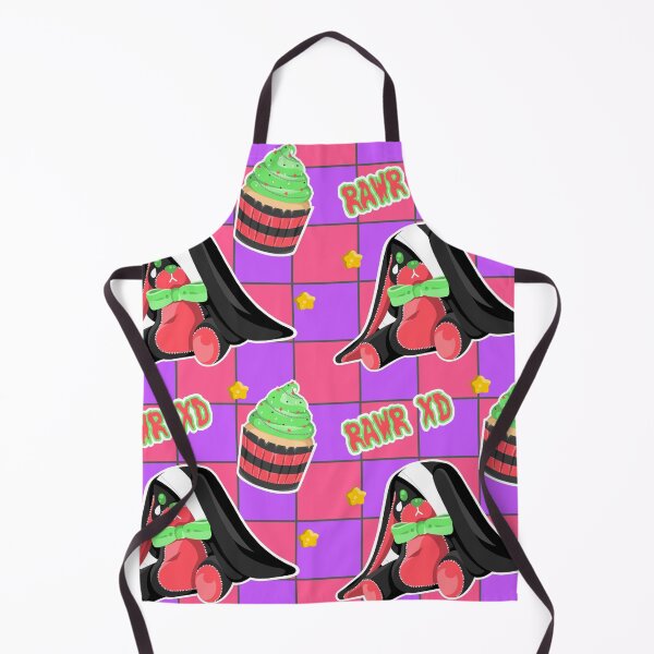 Aperçu de l'œuvre Rawr XD en rose et violet créée et vendue par honeyedcherry.