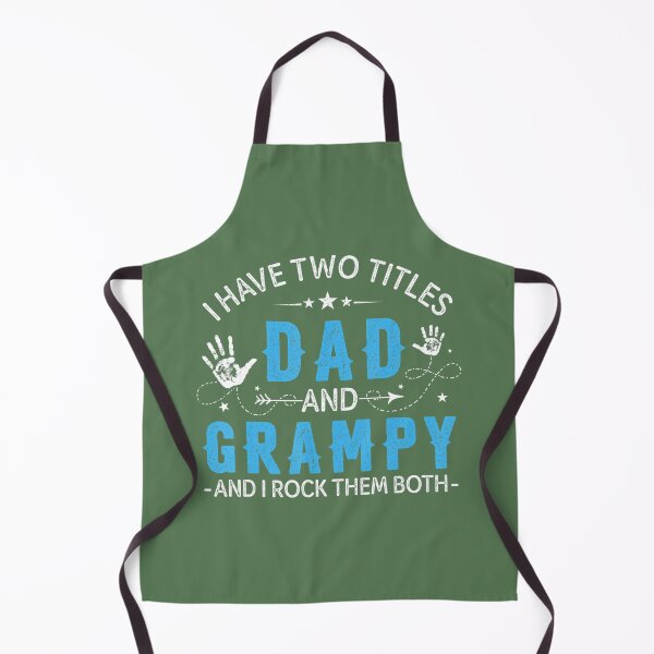 Item preview, I Have Two Titles Dad And Grampy 	 Retro Decor Grandpa 	 	 designed and sold by feocpgjtbj90.