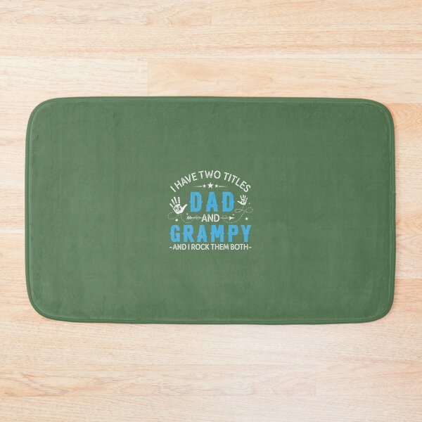 Item preview, I Have Two Titles Dad And Grampy 	 Retro Decor Grandpa 	 	 designed and sold by feocpgjtbj90.