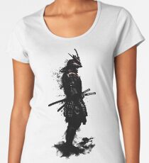 Armored Samurai Women's Premium T-Shirt