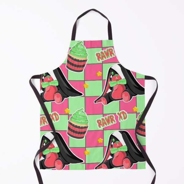 Aperçu de l'œuvre Rawr XD en rose et vert créée et vendue par honeyedcherry.