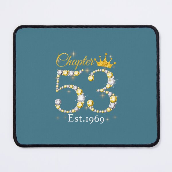 Item preview, s Chapter 53 EST 1969 53 Years Old 53rd Birthday Queen designed and sold by htxpmgbmjq42.