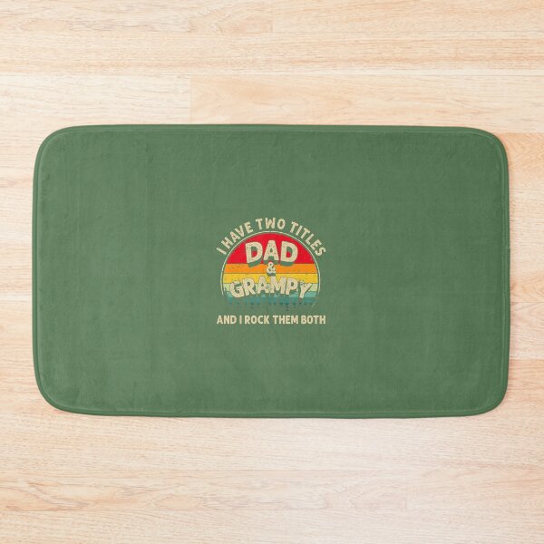 Item preview, I Have Two Titles Dad And Grampy 	 Retro Decor Grandpa 	 	 designed and sold by feocpgjtbj90.