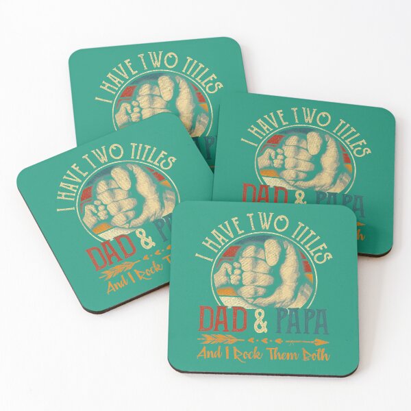 Item preview, I Have Two Titles Dad And Papa Vintage Family Fathers Day 	 	 designed and sold by uttjqlfzylp35.