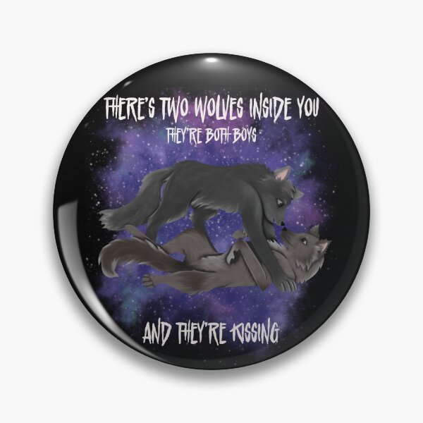 Item preview, Theres two wolves inside you  designed and sold by STAYOKBRAND.