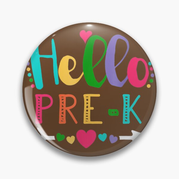 Item preview, Hello Pre K Heart Teacher Student Back To School 	 	 designed and sold by qllcdhbhu26.