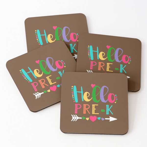Item preview, Hello Pre K Heart Teacher Student Back To School 	 	 designed and sold by qllcdhbhu26.