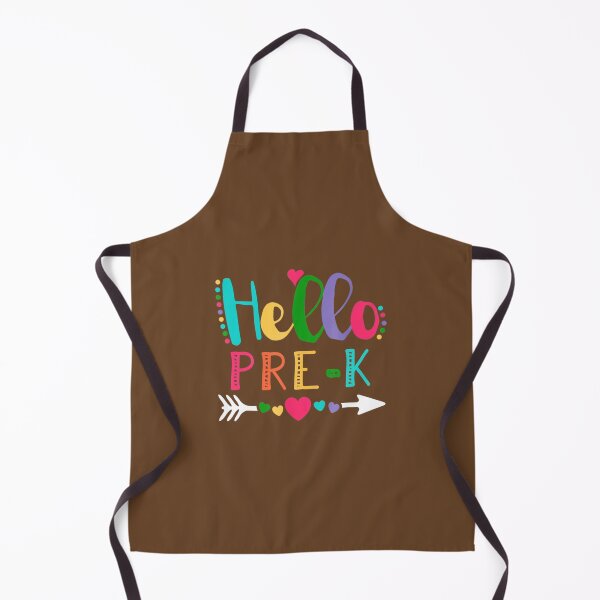 Item preview, Hello Pre K Heart Teacher Student Back To School designed and sold by qllcdhbhu26.