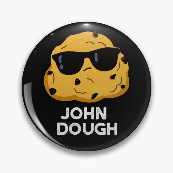 Item preview, John Dough Funny Baking Puns (Dark BG) designed and sold by punnybone.