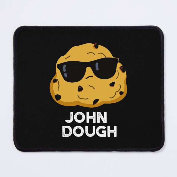 Item preview, John Dough Funny Baking Puns (Dark BG) designed and sold by punnybone.