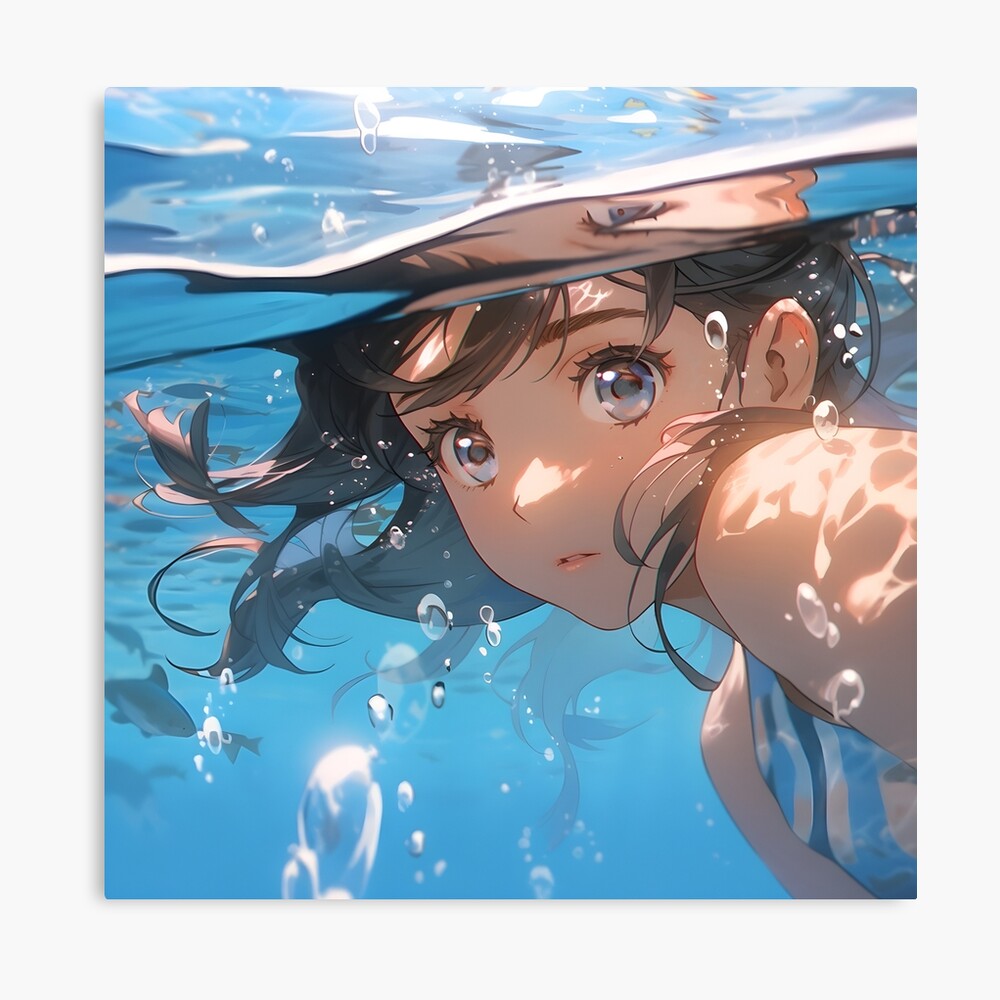 Pin by Onai on Anime Underwater | Anime art girl, Anime drawings, Underwater  drawing