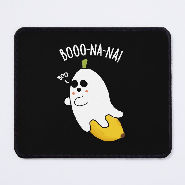 Item preview, Boo-nana Funny Ghost Banana Puns (Dark BG) designed and sold by punnybone.