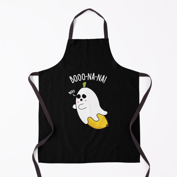 Item preview, Boo-nana Funny Ghost Banana Puns (Dark BG) designed and sold by punnybone.