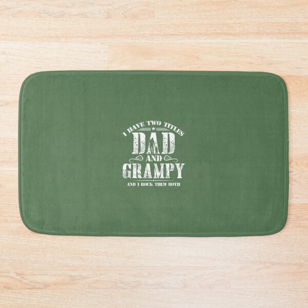 Item preview, I Have Two Titles Dad And Grampy 	 Retro Decor Grandpa 	 	 designed and sold by feocpgjtbj90.