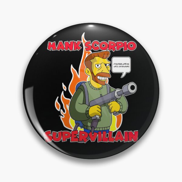Item preview, Hank scorpio supervillain designed and sold by Ajajulvuibauc.