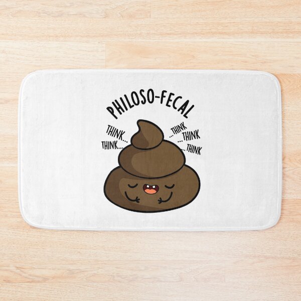 Item preview, Philosop-fecal Funny Poop Puns  designed and sold by punnybone.