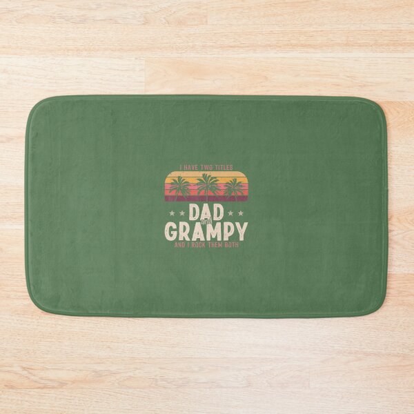 Item preview, I Have Two Titles Dad And Grampy 	 Retro Decor Grandpa 	 	 designed and sold by feocpgjtbj90.