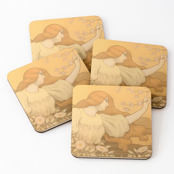 Item preview, Paul Berthon, The eglantines designed and sold by NouveauEra.