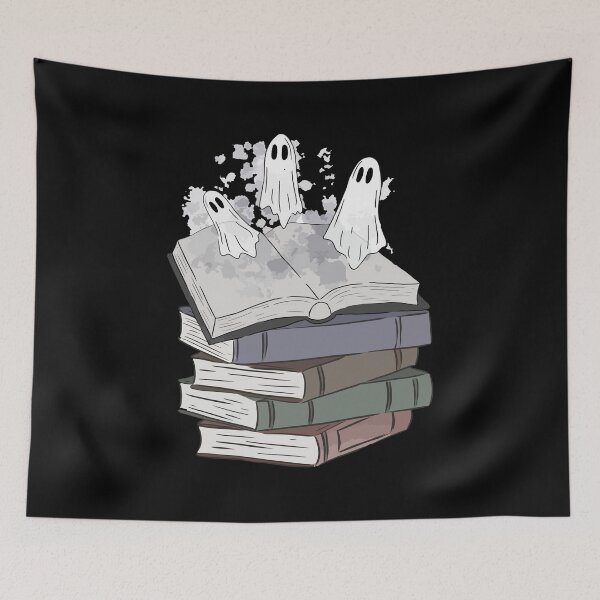 Item preview, Book Stack And Open Book Halloween designed and sold by EgroegSemaj.